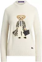 Spring Polo Bear Silk Jumper Cream