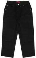 Supreme Moleskin Double Knee Painter Pant Black