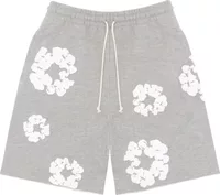 Denim Tears The Cotton Wreath Shorts Grey