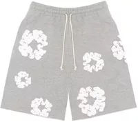 Denim Tears The Cotton Wreath Shorts Grey