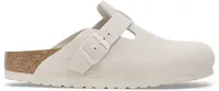 Birkenstock Boston Antique White Suede
