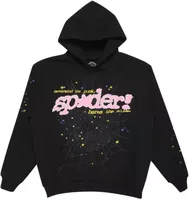 Sp5der P*nk V2 Hoodie Black