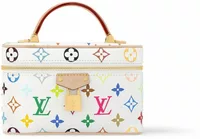 Louis Vuitton x Takashi Murakami Vanity Chain Pouch White Multicolored