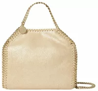 Stella McCartney Falabella Tiny Tote Bag Gold