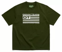 Denim Tears Flag Tee Military Green
