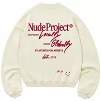 Nude Project Global Soon Sweatshirt Marshmallow