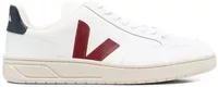 Veja V-12 Leather White Marsala Nautica