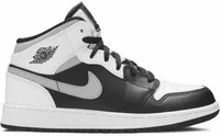 Nike Air Jordan 1 Mid White Shadow (GS)
