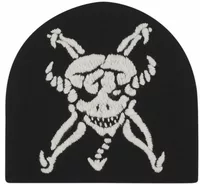 Supreme x Ys Skull Beanie Black
