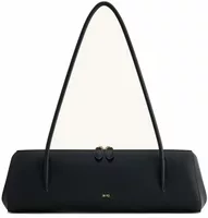 Minimalist Shoulder Bag Jet Black