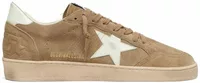 Ball-Star Tobacco Suede White Star