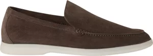 Loro Piana Summer Walk Loafer Suede Warm Gray