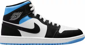 Nike Air Jordan 1 Mid University Black White (W)