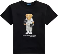 Polo Bear Cotton Jersey T-Shirt Polo Black