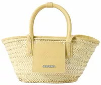 Jacquemus Le Petit Panier Soli Resort Mykonos Mykonos Pale Yellow