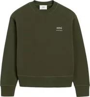 Ami Paris Ami Alexandre Mattiussi Print Sweatshirt Olive Green