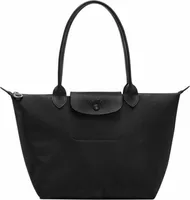 Longchamp Le Pliage One Medium Tote Bag Black
