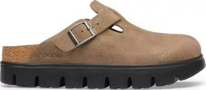 Birkenstock Boston Chunky Suede Gray Taupe