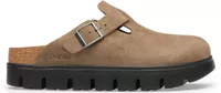Birkenstock Boston Chunky Suede Gray Taupe