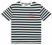 French Tee Navy/White Stripe