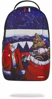 Sprayground Santa Big Bag Stacks Backpack