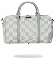 Sprayground AI Stunna Cream Mini Duffle Grey