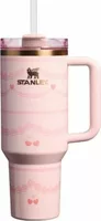 Stanley The Valentines Day Flowstate Quencher 40oz Tumbler Pink Velvet Cake
