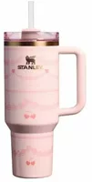 Stanley The Valentines Day Flowstate Quencher 40oz Tumbler Pink Velvet Cake