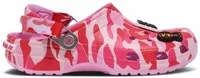 Classic Clog A Bathing Ape ABC Camo Pink