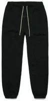 Essentials Cream Drawstring Sweatpant Jet Black