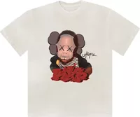 Cactus Jack by Travis Scott Utopia x Kaws Tee I White