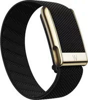 Whoop Obsidian with Gold SuperKnit Luxe Band