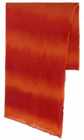 Scarf Daizy Feather Hibiscus Orange