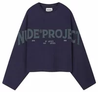 Nude Project Macro Long-Sleeve Tee Navy