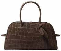 Croc Dark Brown