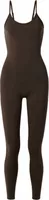 Alo Yoga Airbrush One And Done Onesie Espresso
