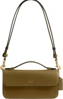 Coach Elora Top Handle Crossbody Bag Brass/Muted Olive
