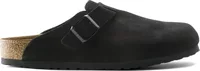 Boston Soft Footbed Suede Black