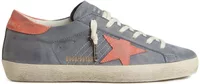 Golden Goose Super-Star Blue Nubuck Pink Suede Star (W)