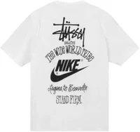 Nike x Stüssy The Wide World Tribe White Tshirt