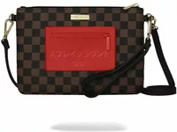 Sprayground Red Redemption Crossbody Pouchette Red