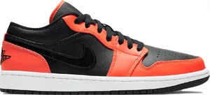 Nike Air Jordan 1 Low SE Black Turf Orange