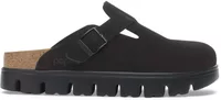 Birkenstock Boston Chunky Suede Black/Black