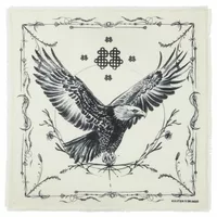 Large Bandana Washi White