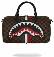 Sprayground Machine Francaise Mini Duffle Brown