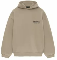 Fear of God Essentials Fleece Hoodie Desert Sand