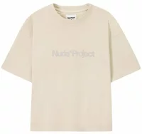 Box Logo Tee Beige