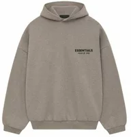 Fear of God Essentials Fleece Hoodie (FW24) Heather Gray