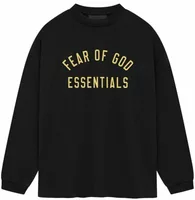 Fear of God Essentials Jersey Long Sleeve Tee Black