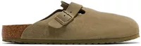 Birkenstock Boston Suede Faded Khaki